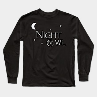 night owl Long Sleeve T-Shirt